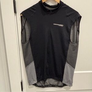 Cannondale Men’s Black & Gray Sleeveless Cycling Jersey